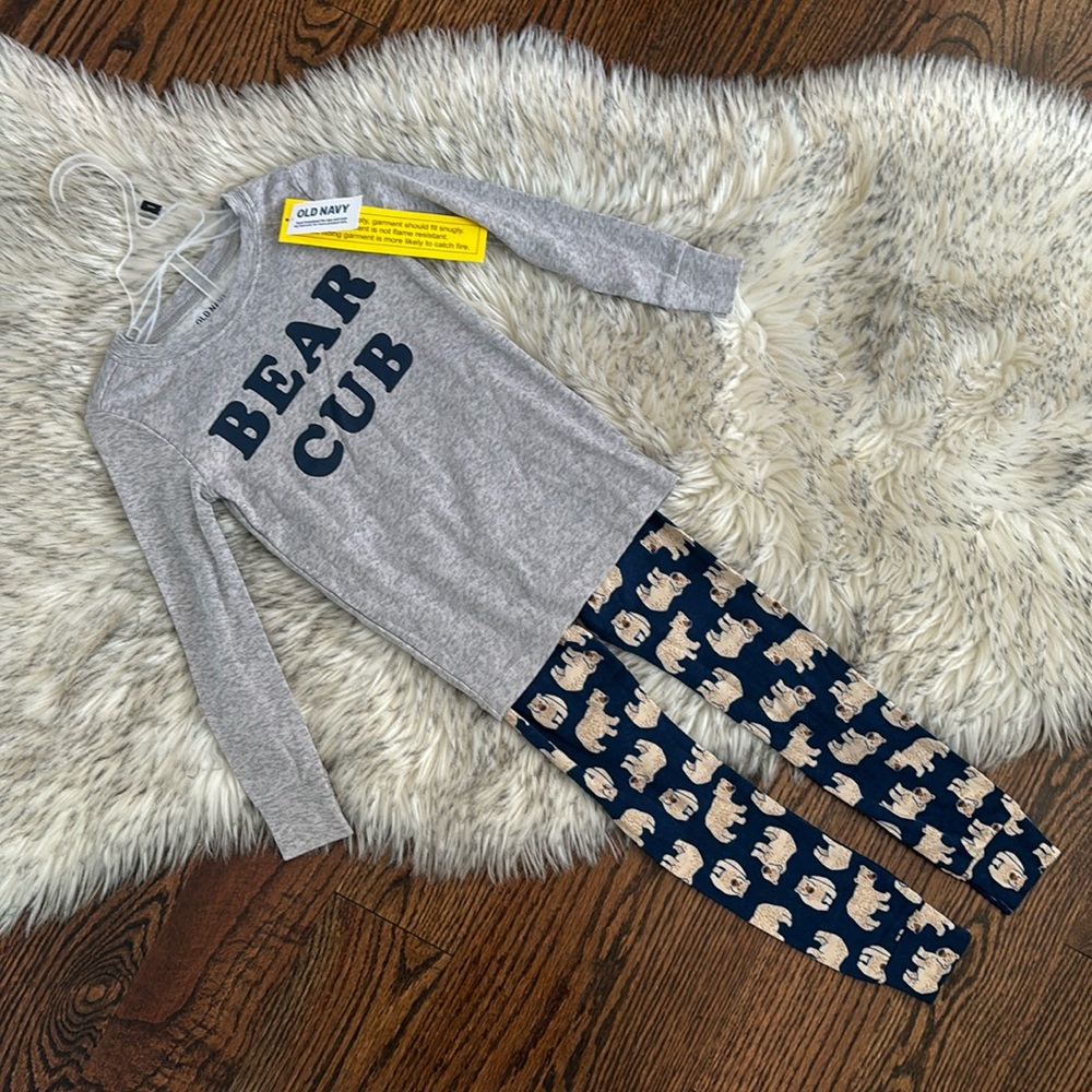 💕2/$30💕 4T NWT Toddler Boy Bear Cub 100% Cotton Pajamas Set